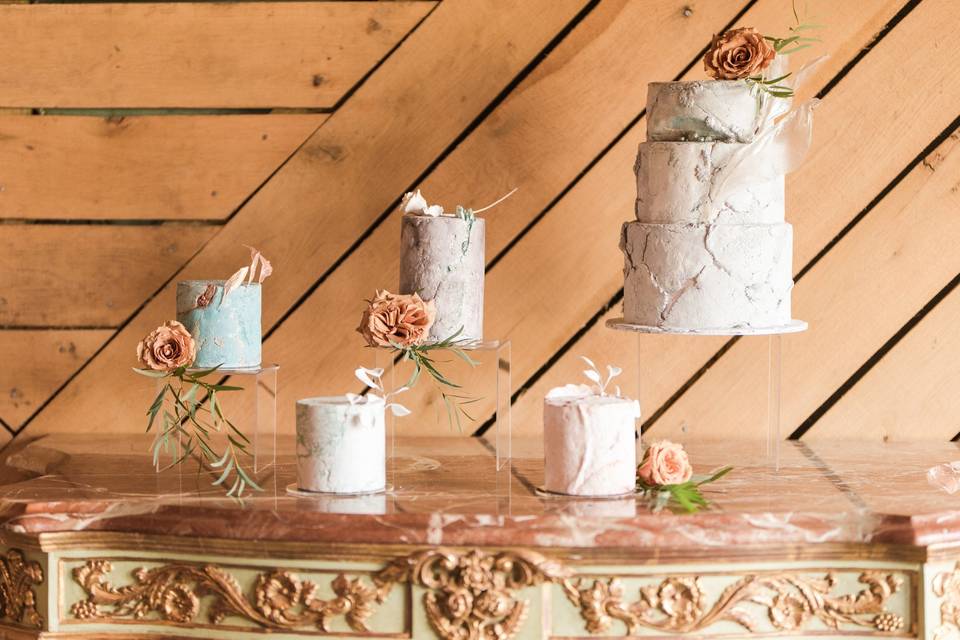 Age Stone Wedding Cakes