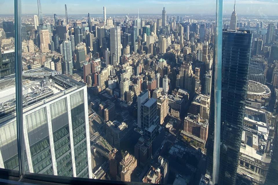 View of NYC from Edge