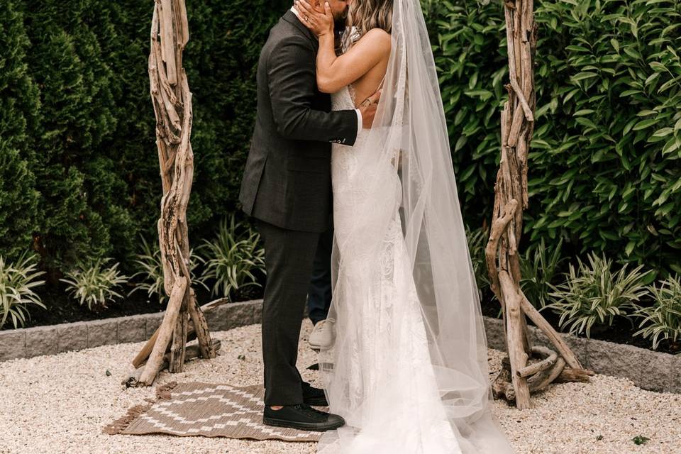 Ceremony Kiss