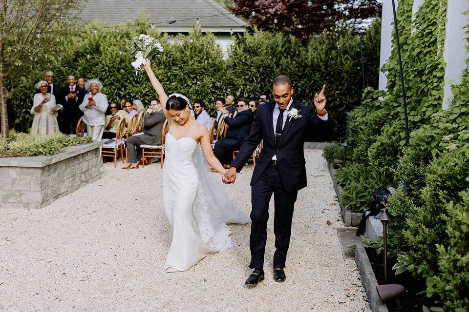 Just Married Walk