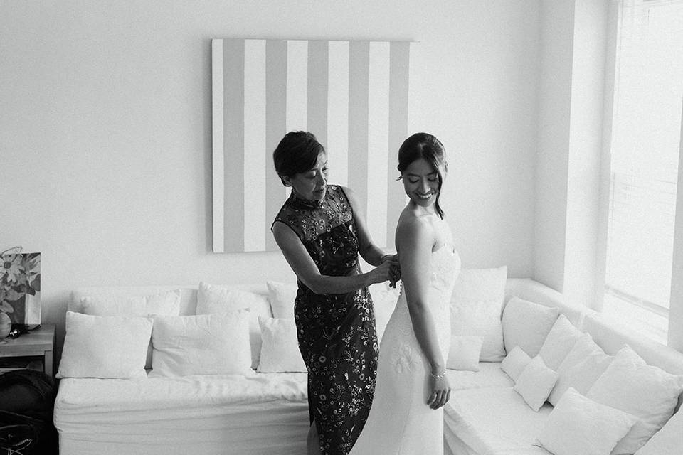 Getting Ready with Mom
