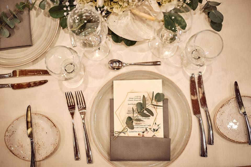 Luxury Wedding Table Setting