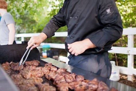 Our Grill Master can grill onsite.