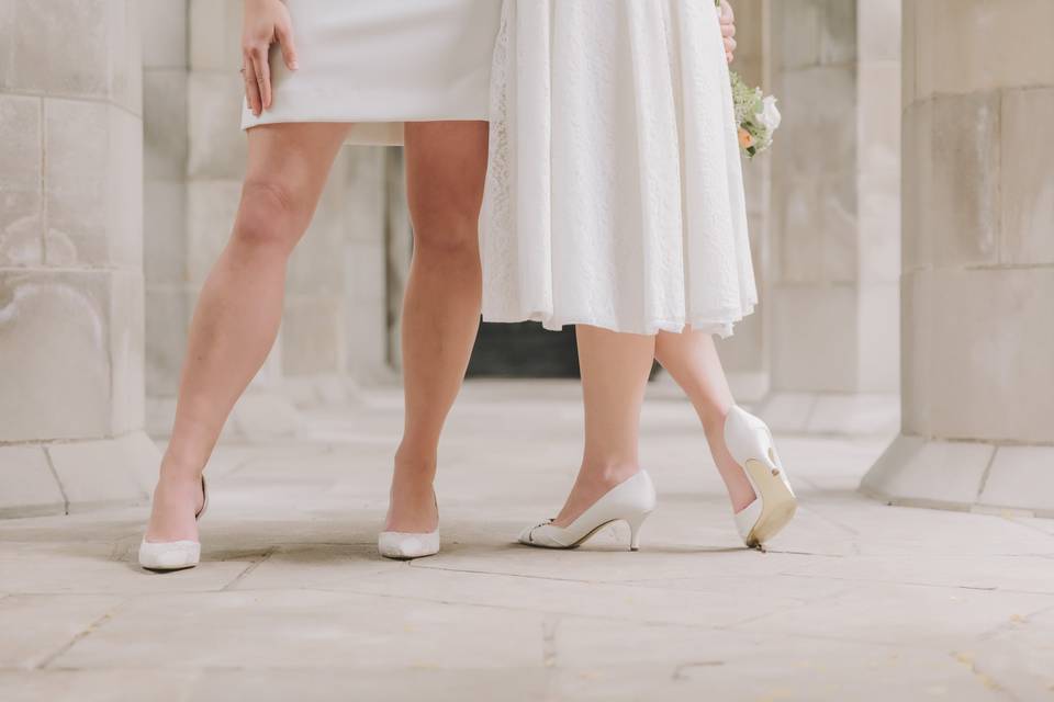 Couple shoes | © Amanda Summerlin Photography