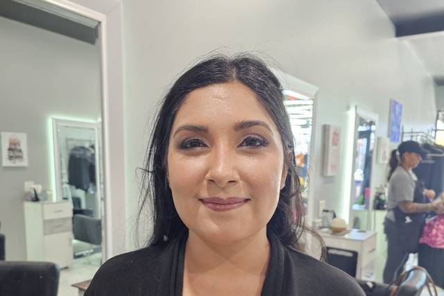 Regular makeup after