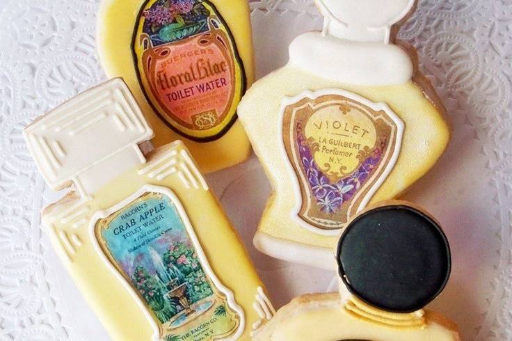 Vintage Perfume Gourmet Cookies