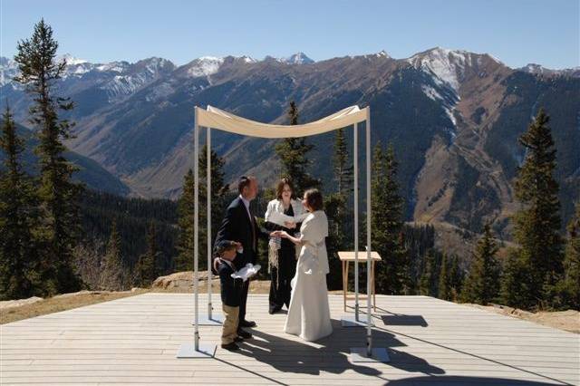 Wedding on Aspen Mountain