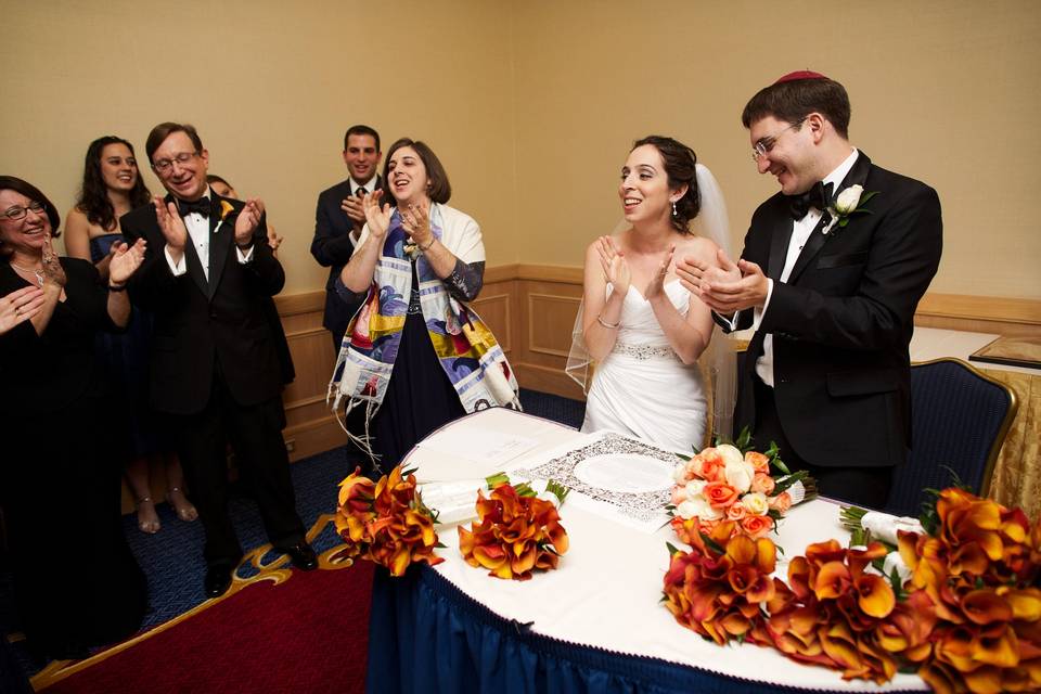 Ketubah Signing