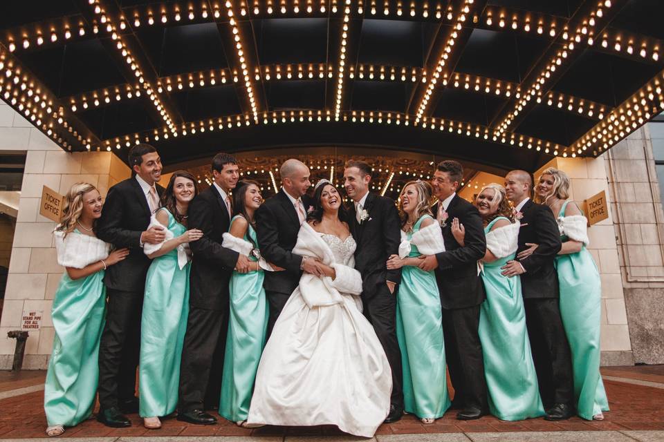Bridal Party Playhouse Square