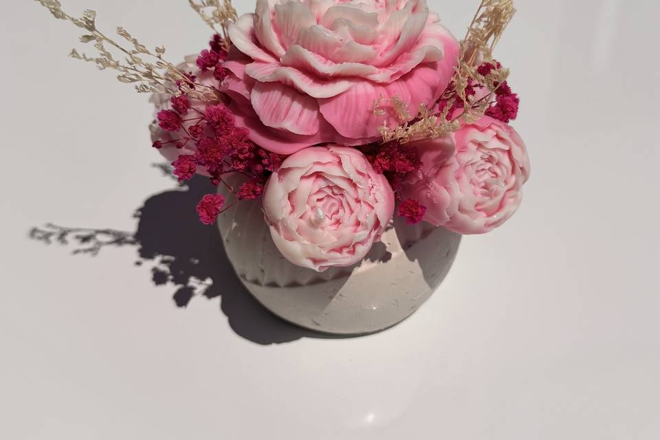 Pink peonies