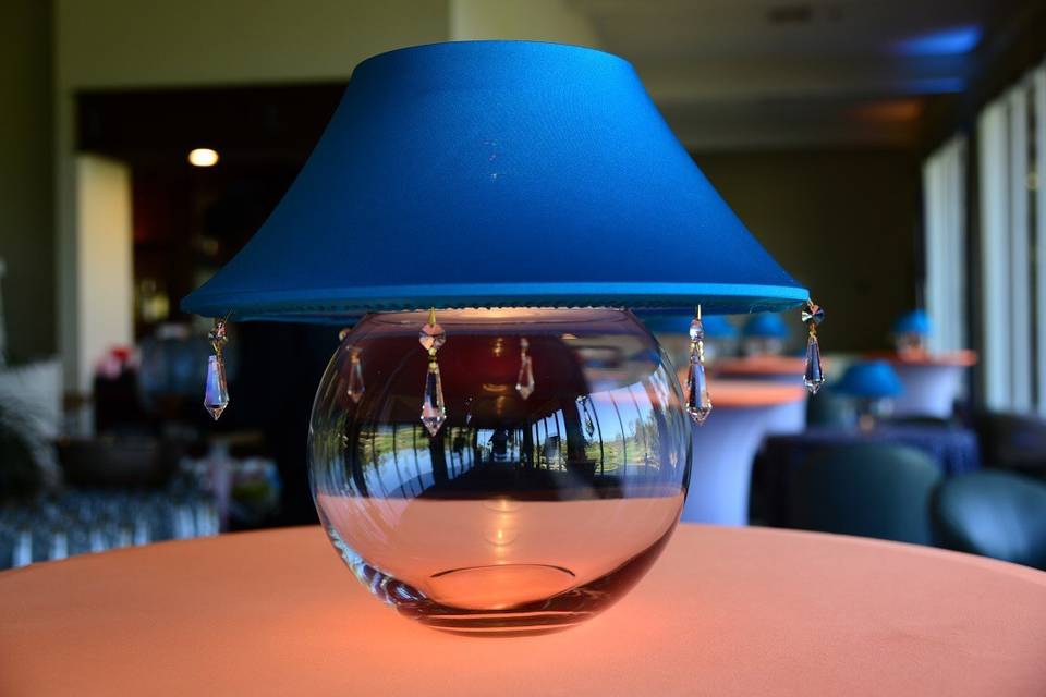 Lamp shades bubble bowl