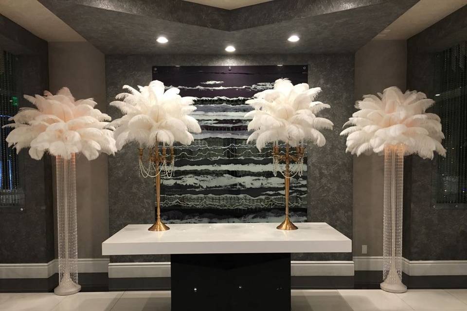 Crystal Floor Stands