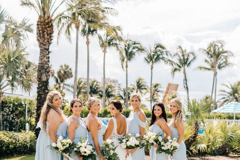 Tropical Bridesmaids