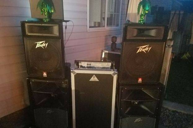 DJ setup