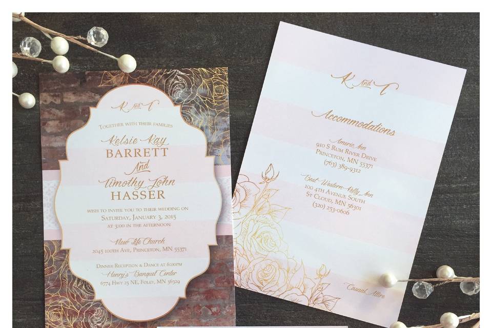 ZIMMERMAN-MADE, Wedding Invitations