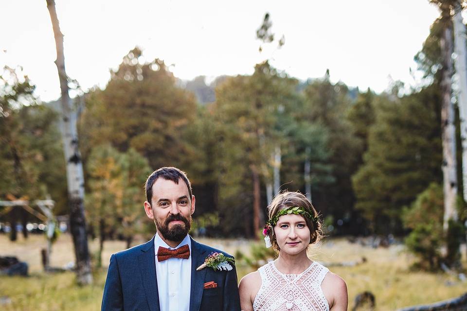 Flagstaff viola's wedding