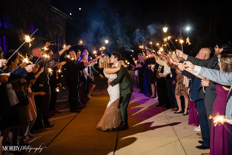 Couple first dance