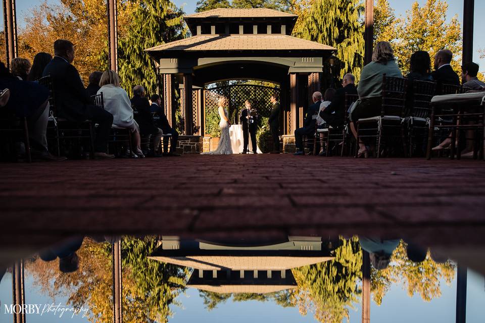 Wedding ceremony reflection