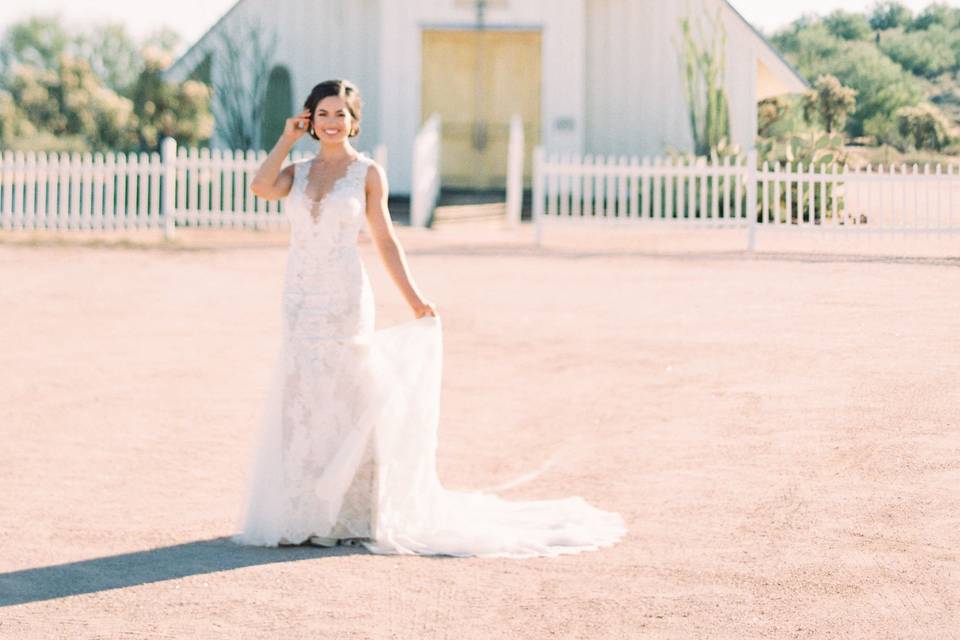 Bridal portrait