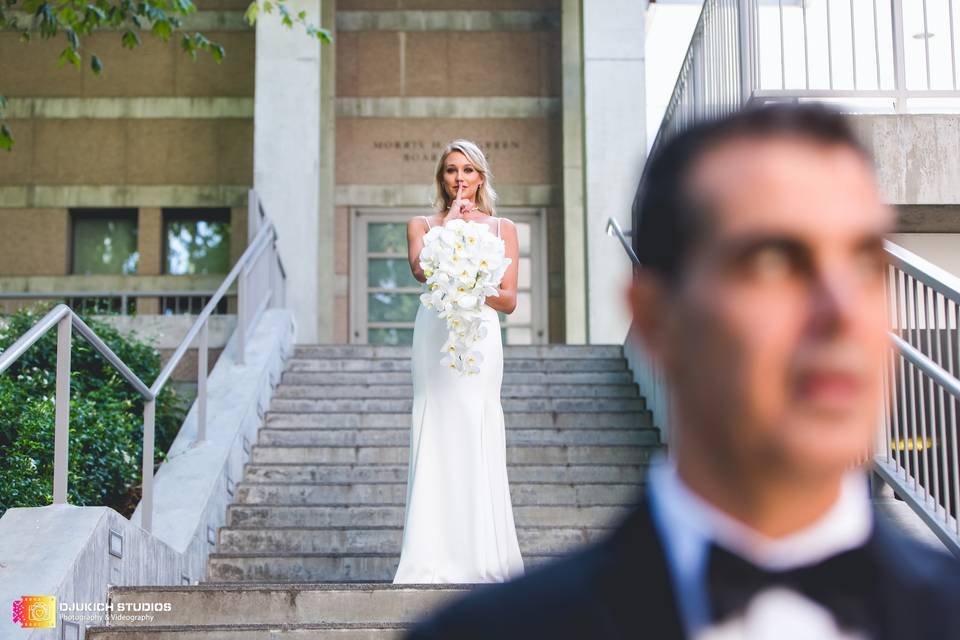 Bride & Groom, First Look