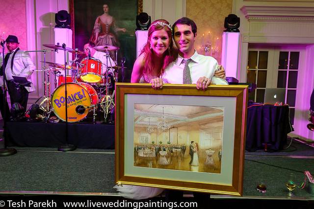Tesh's LIVE Wedding And Event Paintings