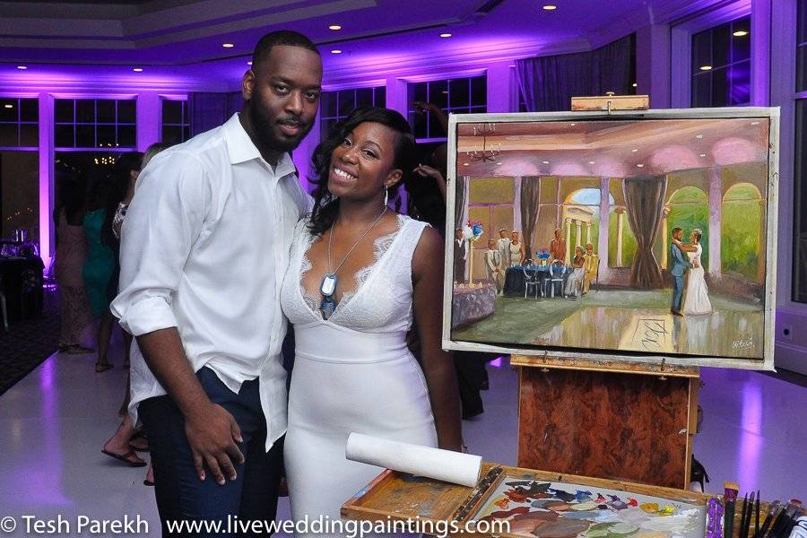 Tesh's LIVE Wedding And Event Paintings