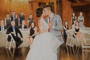 Tesh's LIVE Wedding And Event Paintings