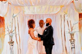 Tesh's LIVE Wedding And Event Paintings