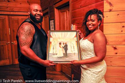 Tesh's LIVE Wedding And Event Paintings