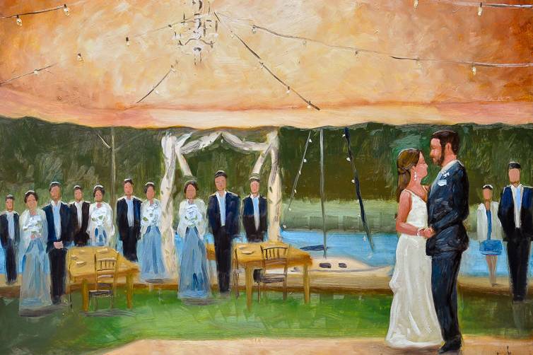 Tesh's LIVE Wedding And Event Paintings