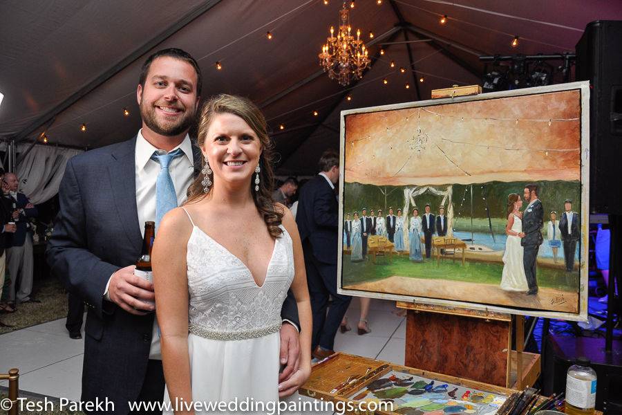 Tesh's LIVE Wedding And Event Paintings