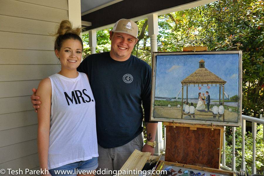 Tesh's LIVE Wedding And Event Paintings