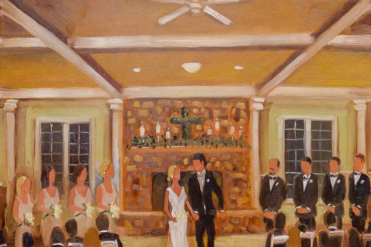 Tesh's LIVE Wedding And Event Paintings