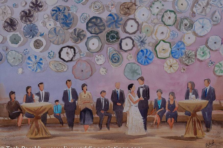 Tesh's LIVE Wedding And Event Paintings