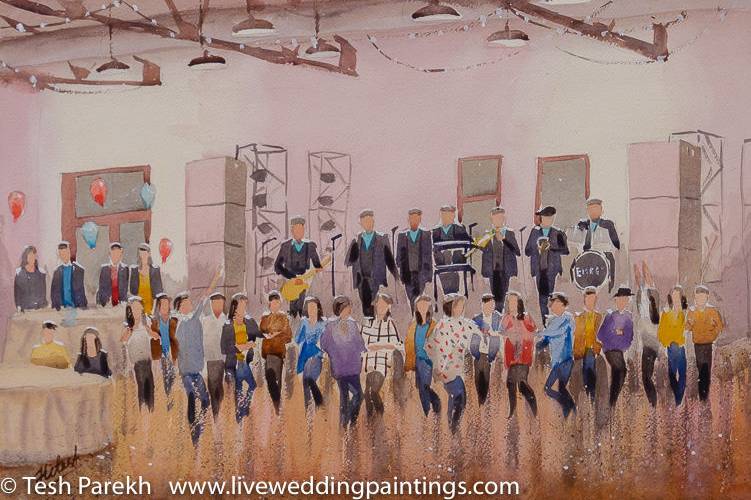 Tesh's LIVE Wedding And Event Paintings