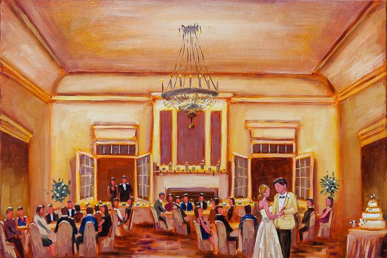 Tesh's LIVE Wedding And Event Paintings