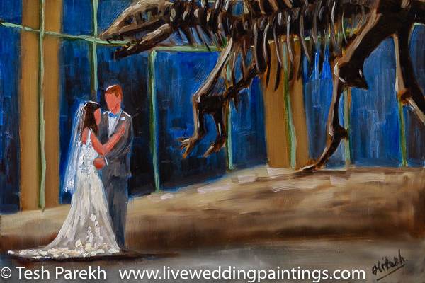 Tesh's LIVE Wedding And Event Paintings