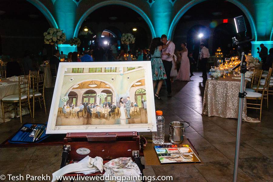 Tesh's LIVE Wedding And Event Paintings