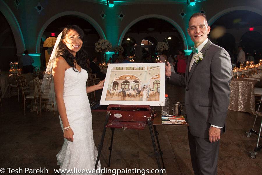 Tesh's LIVE Wedding And Event Paintings