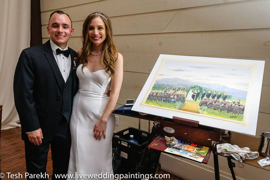 Tesh's LIVE Wedding And Event Paintings