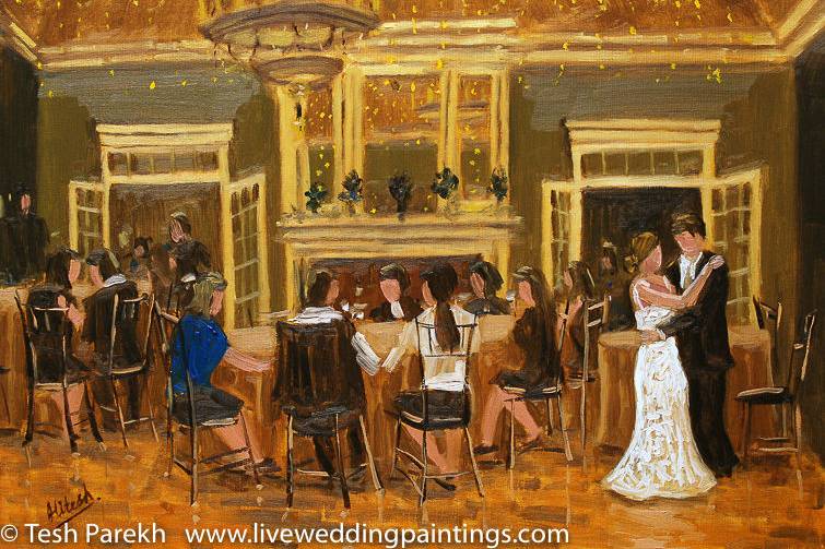 Tesh's LIVE Wedding And Event Paintings