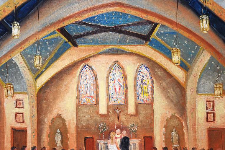 Tesh's LIVE Wedding And Event Paintings