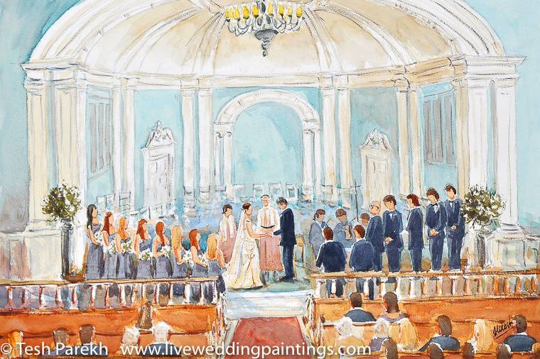 Tesh's LIVE Wedding And Event Paintings