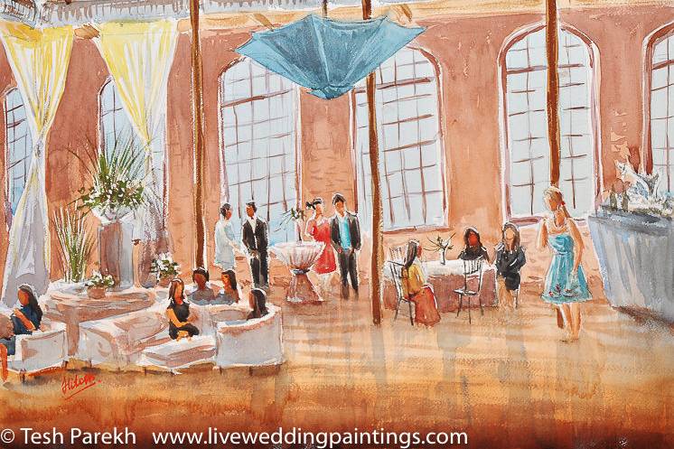 Tesh's LIVE Wedding And Event Paintings