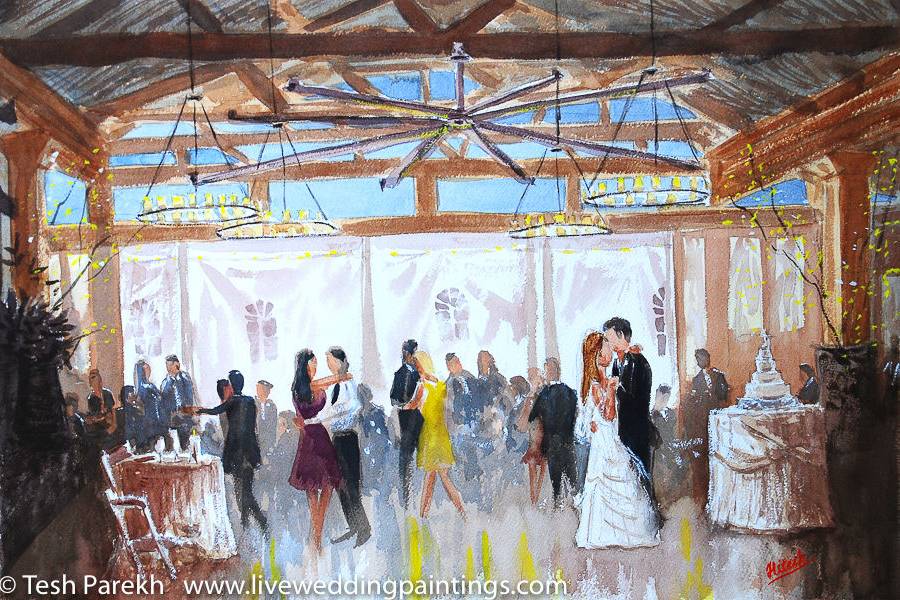 Tesh's LIVE Wedding And Event Paintings