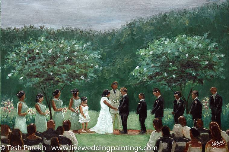 Tesh's LIVE Wedding And Event Paintings