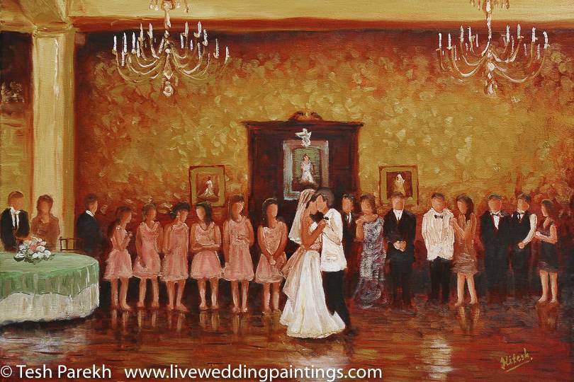 Tesh's LIVE Wedding And Event Paintings