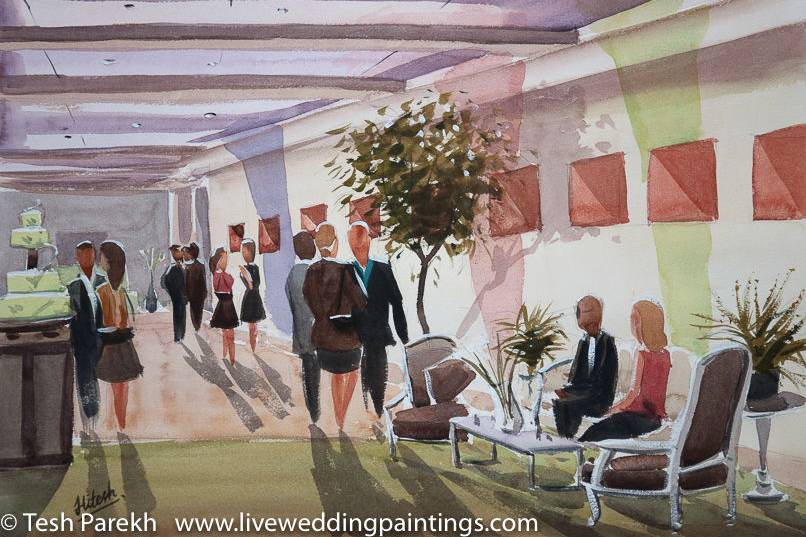 Tesh's LIVE Wedding And Event Paintings