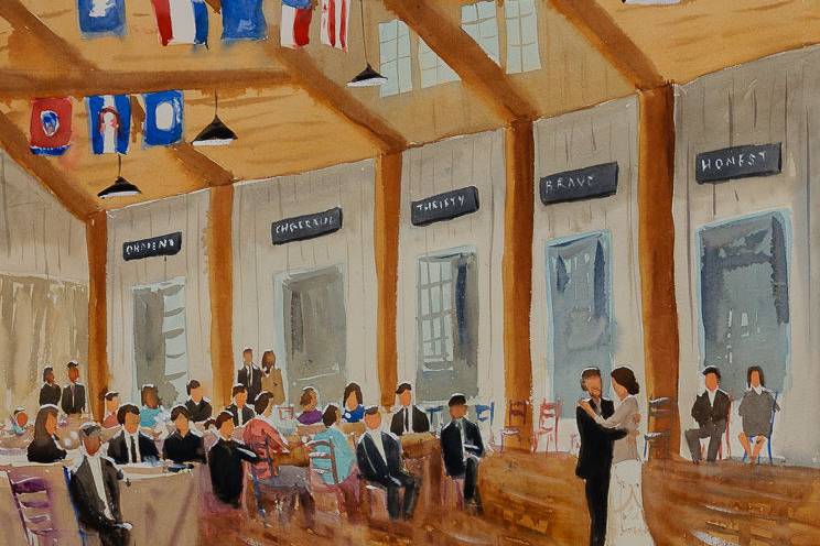 Tesh's LIVE Wedding And Event Paintings