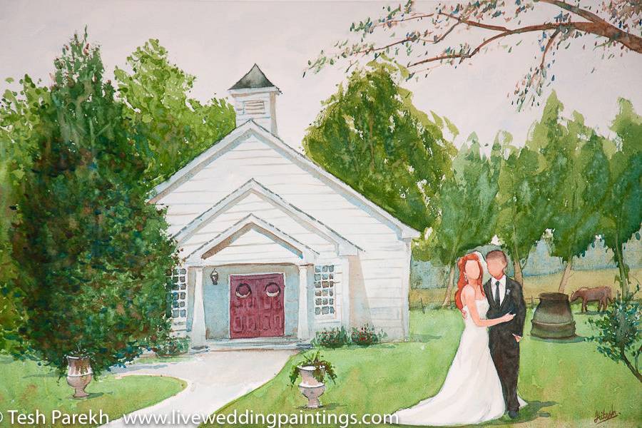 Tesh's LIVE Wedding And Event Paintings